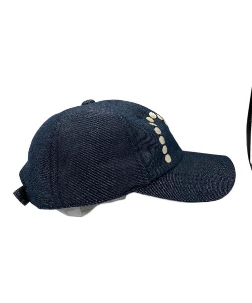 EVISU（エヴィス）EVISU (エヴィス) ドットカモメデニムキャップ ネイビーの古着・服飾アイテム