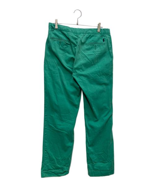 POLO RALPH LAUREN（ポロ・ラルフローレン）POLO RALPH LAUREN (ポロ・ラルフローレン) カラーパンツ グリーン サイズ:32の古着・服飾アイテム