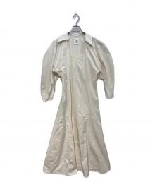 THINGS THAT MATTER（シングスザットマター）の古着「MOON SILHOUETTE MAXIDRESS　0582TM0105P」｜ベージュ