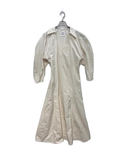 THINGS THAT MATTER（シングスザットマター）THINGS THAT MATTER (シングスザットマター) MOON SILHOUETTE MAXIDRESS　0582TM0105P ベージュ サイズ:01の古着・服飾アイテム