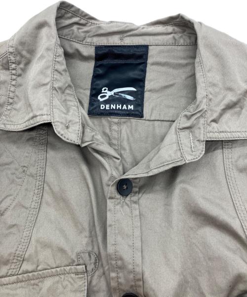 Denham（デンハム）Denham (デンハム) ミリタリーシャツ グレー サイズ:XLの古着・服飾アイテム