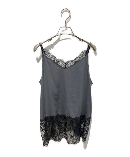 IENA（イエナ）IENA (イエナ) リバーレースサテンキャミソール 26051900508010 グレー サイズ:-の古着・服飾アイテム