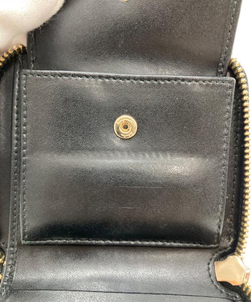 Salvatore Ferragamo（サルヴァトーレ フェラガモ）Salvatore Ferragamo (サルヴァトーレ フェラガモ) ガンチーニ レザー 財布 ブラックの古着・服飾アイテム