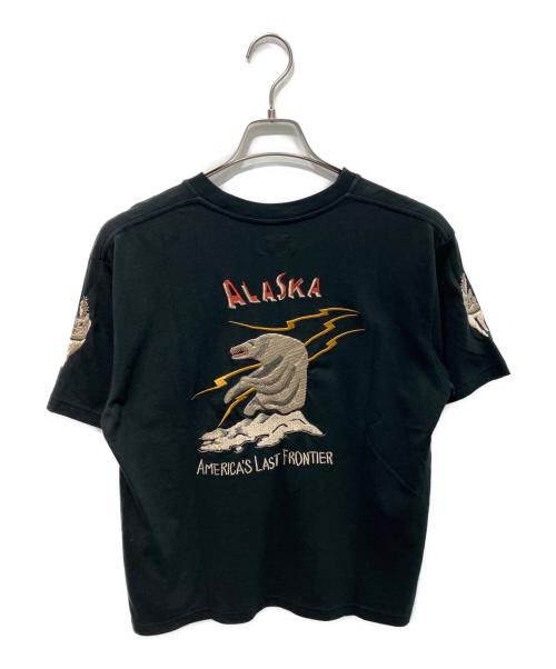 BEAMS BOY（ビームスボーイ）BEAMS BOY (ビームスボーイ) テーラー東洋 (テーラートウヨウ) 別注 ALASKA Tシャツ ブラック サイズ:-の古着・服飾アイテム