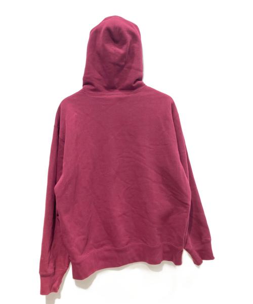 SUPREME（シュプリーム）Supreme (シュプリーム) Rhinestone Shadow Hooded Sweatshirt　22FW ボルドー サイズ:Lの古着・服飾アイテム