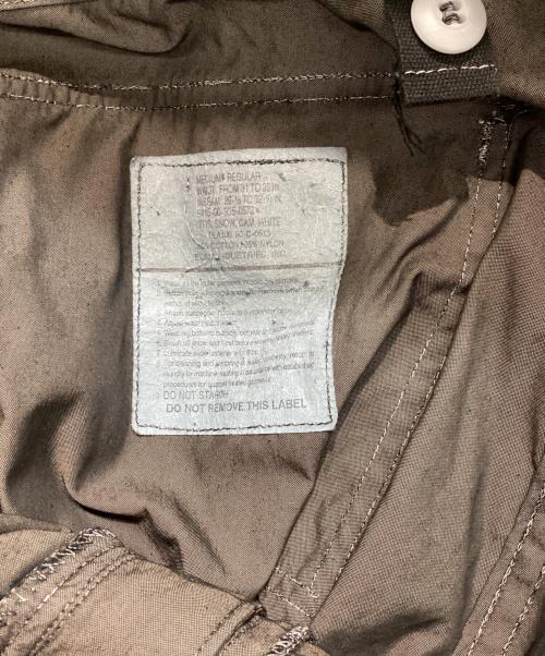 US ARMY（ユーエスアーミー）US ARMY (ユーエスアーミー) 後染めスノーカモオーバーパンツ  90’Ｓ ブラック サイズ:Mの古着・服飾アイテム