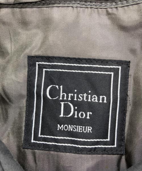Christian Dior MONSIEUR（クリスチャンディオールムッシュ）Christian Dior MONSIEUR (クリスチャンディオールムッシュ) 80-90sライナー付トレンチコート グレー サイズ:Freeの古着・服飾アイテム