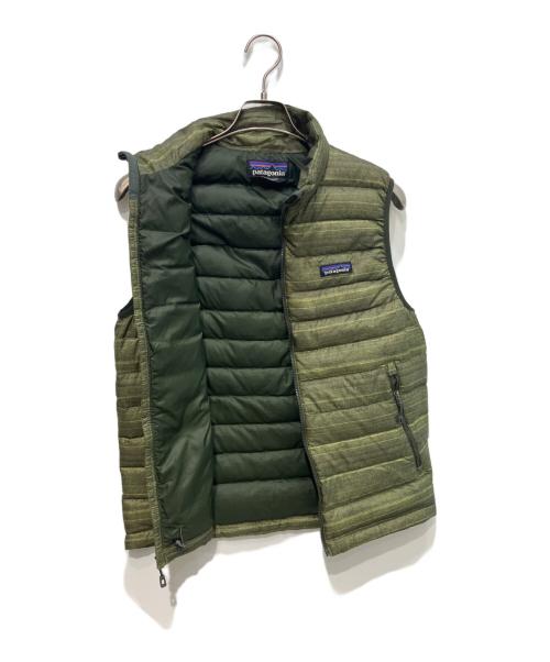 Patagonia（パタゴニア）Patagonia (パタゴニア) Down Sweater Vest グリーン サイズ:Sの古着・服飾アイテム