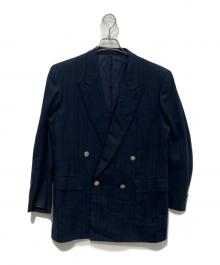 LANVIN（ランバン）の古着「ダブルジャケット」｜ネイビー