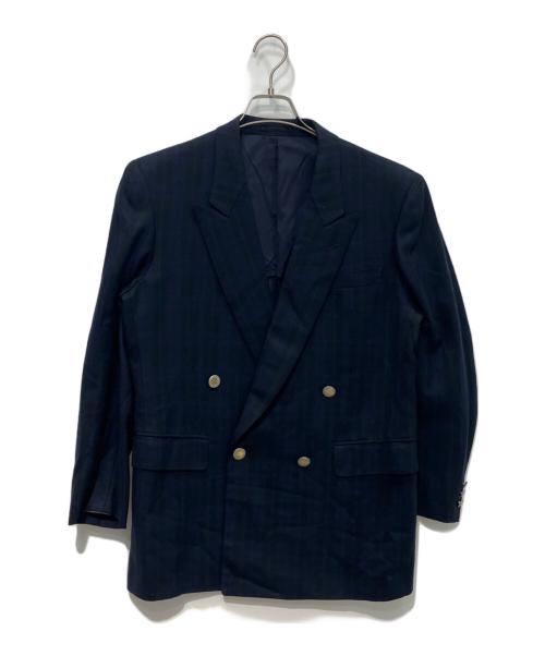 LANVIN（ランバン）LANVIN (ランバン) ダブルジャケット ネイビー サイズ:-の古着・服飾アイテム