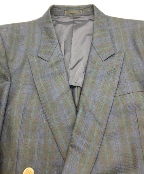 LANVIN（ランバン）LANVIN (ランバン) ダブルジャケット ネイビー サイズ:-の古着・服飾アイテム