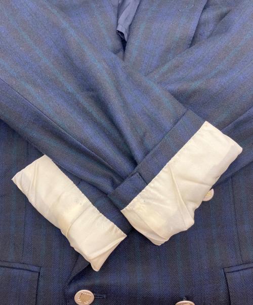 LANVIN（ランバン）LANVIN (ランバン) ダブルジャケット ネイビー サイズ:-の古着・服飾アイテム