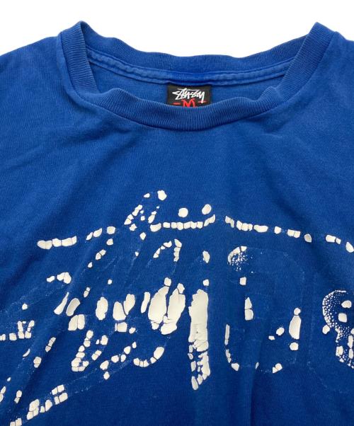 stussy（ステューシー）stussy (ステューシー) 00sスカルプリントTシャツ ブラック サイズ:Sの古着・服飾アイテム