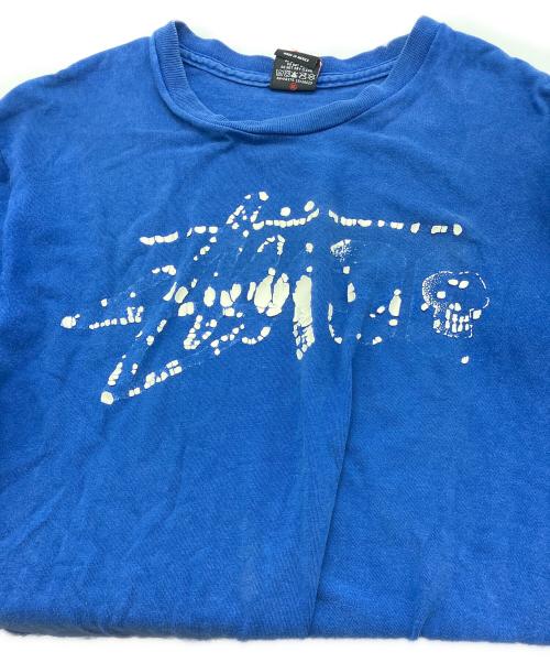 stussy（ステューシー）stussy (ステューシー) 00sスカルプリントTシャツ ブラック サイズ:Sの古着・服飾アイテム