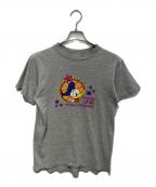 MICKEY & COミッキー＆コー）の古着「ドナルドダックプリントTシャツ」｜グレー