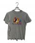 MICKEY & CO（ミッキー＆コー）の古着「ドナルドダックプリントTシャツ」｜グレー
