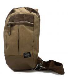 PORTER（ポーター）の古着「HEAT TYPE-C SLING SHOULDER BAG　680-17984」｜ベージュ
