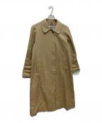 Burberry'sバーバリーズ）の古着「ステンカラーコート　白タグ」｜ベージュ
