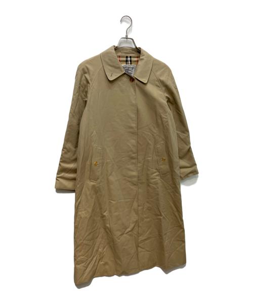 Burberry's（バーバリーズ）Burberry's (バーバリーズ) ステンカラーコート　白タグ ベージュ サイズ:9ARの古着・服飾アイテム