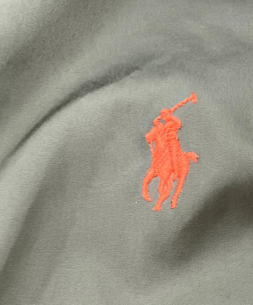 POLO RALPH LAUREN（ポロ・ラルフローレン）POLO RALPH LAUREN (ポロ・ラルフローレン) ナイロンジャケット カーキ サイズ:Lの古着・服飾アイテム