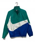 NIKEナイキ）の古着「HBR STMT WOVEN JKT　AR3133-340」｜グリーン×ブルー