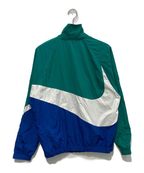NIKE（ナイキ）NIKE (ナイキ) HBR STMT WOVEN JKT　AR3133-340 グリーン×ブルー サイズ:Mの古着・服飾アイテム