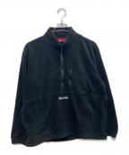 SUPREMEシュプリーム）の古着「Polartec Half Zip Pullover　21FW」｜ブラック