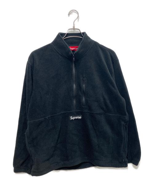 SUPREME（シュプリーム）SUPREME (シュプリーム) Polartec Half Zip Pullover　21FW ブラック サイズ:Lの古着・服飾アイテム