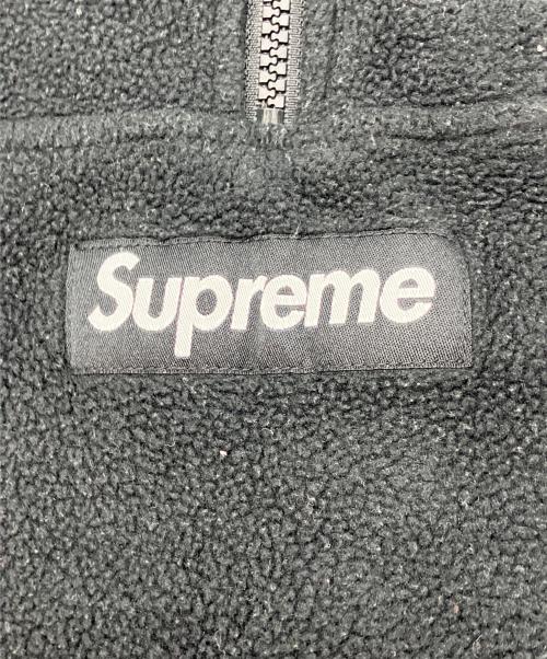 SUPREME（シュプリーム）SUPREME (シュプリーム) Polartec Half Zip Pullover　21FW ブラック サイズ:Lの古着・服飾アイテム