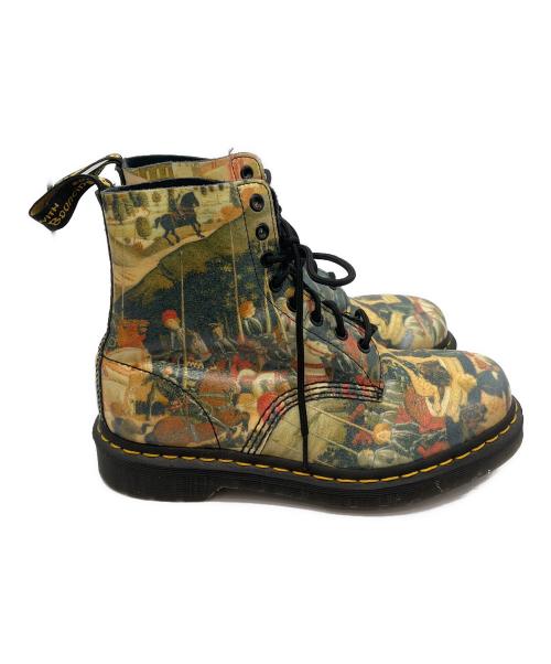 Dr.Martens（ドクターマーチン）Dr.Martens (ドクターマーチン) PASCAL 8ホールブーツ マルチカラー サイズ:UK6の古着・服飾アイテム