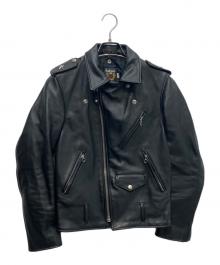 Schott（ショット）の古着「ONESTAR RIDERS JKT」｜ブラック