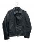 Schott（ショット）の古着「ONESTAR RIDERS JKT」｜ブラック