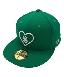 SUPREME×New Era（シュプリーム×ニューエラ）の古着「Heart Cap　17FW」｜グリーン