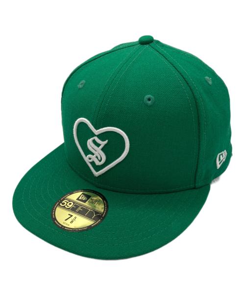 SUPREME（シュプリーム）Supreme (シュプリーム) New Era (ニューエラ) Heart Cap　17FW グリーン サイズ:-の古着・服飾アイテム