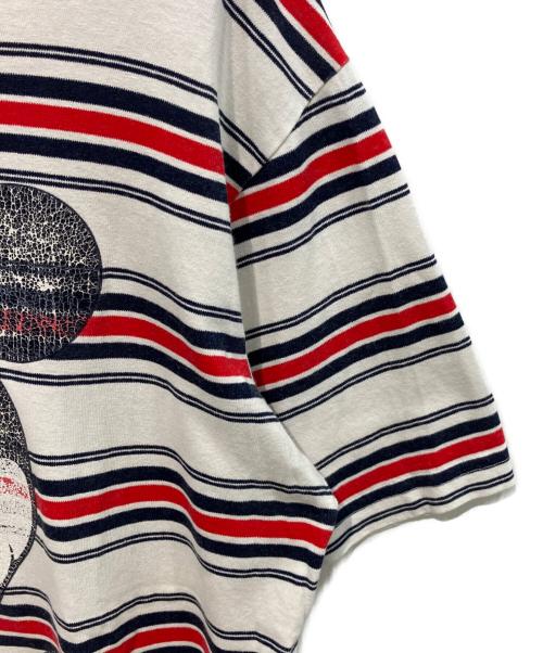 DISNEY（ディズニー）Disney (ディズニー) 90sミッキープリントTシャツ ホワイト サイズ:-の古着・服飾アイテム