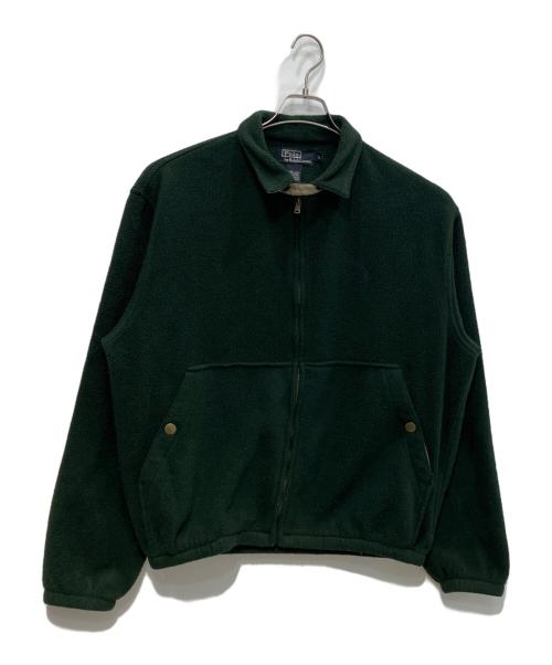 POLO RALPH LAUREN（ポロ・ラルフローレン）POLO RALPH LAUREN (ポロ・ラルフローレン) フリースジャケット グリーン サイズ:Lの古着・服飾アイテム