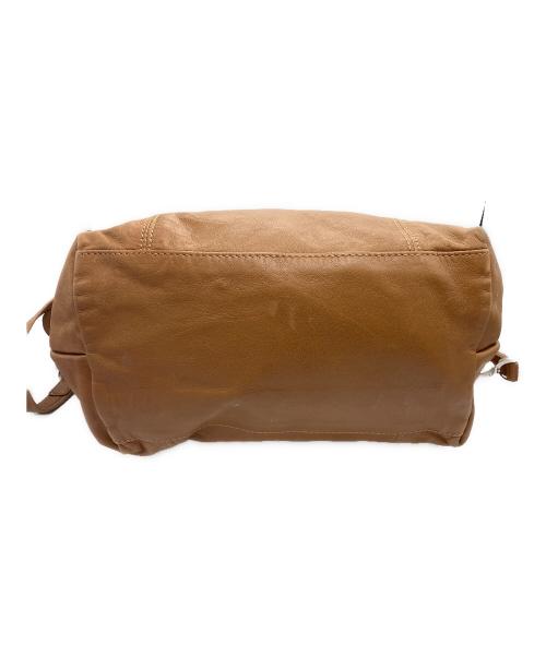 LONGCHAMP（ロンシャン）LONGCHAMP (ロンシャン) レザートートバッグ　1512737016 ブラウンの古着・服飾アイテム