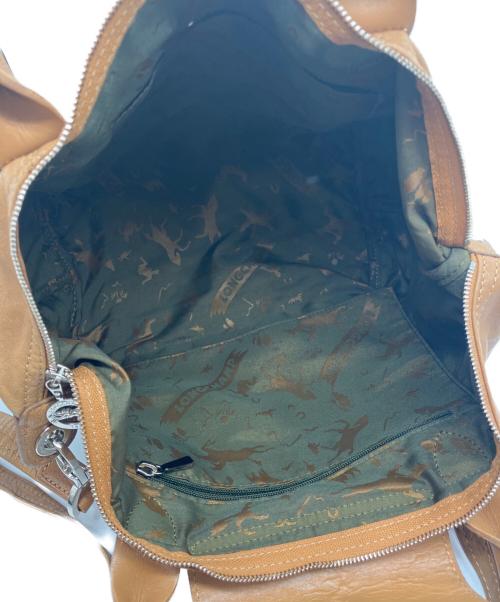 LONGCHAMP（ロンシャン）LONGCHAMP (ロンシャン) レザートートバッグ　1512737016 ブラウンの古着・服飾アイテム