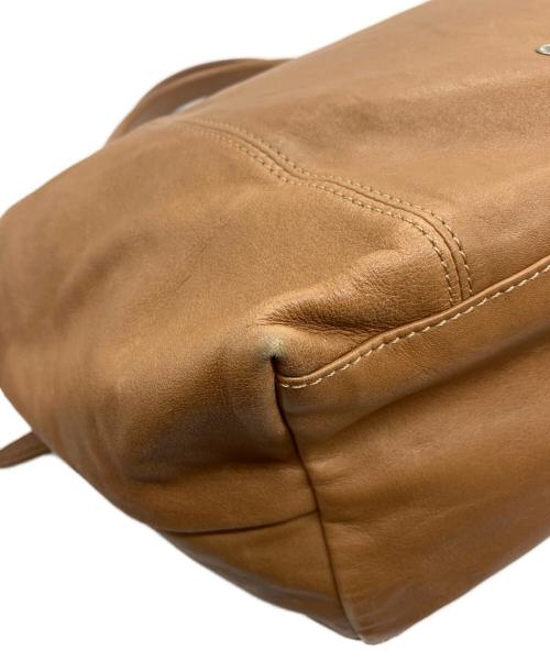 LONGCHAMP（ロンシャン）LONGCHAMP (ロンシャン) レザートートバッグ　1512737016 ブラウンの古着・服飾アイテム