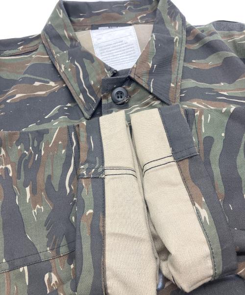 WIND AND SEA（ウィンダンシー）WIND AND SEA (ウィンダンシー) ミリタリーカモフラシャツジャケット カーキ サイズ:Mの古着・服飾アイテム