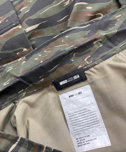 WIND AND SEA（ウィンダンシー）WIND AND SEA (ウィンダンシー) ミリタリーカモフラシャツジャケット カーキ サイズ:Mの古着・服飾アイテム