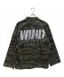 WIND AND SEA (ウィンダンシー) ミリタリーカモフラシャツジャケット カーキ サイズ:M：13000円