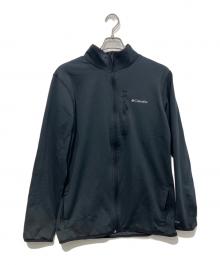 Columbia（コロンビア）の古着「エッセンシャルハイクグリッドフリースフルジップ　AE3276」｜ブラック