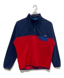 Patagonia（パタゴニア）の古着「シンチラ スナップT」｜ネイビー×レッド