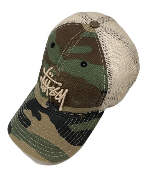 stussy（ステューシー）stussy (ステューシー) New Era (ニューエラ) 9TWENTY BASIC TRUCKER　1311126 グリーンの古着・服飾アイテム