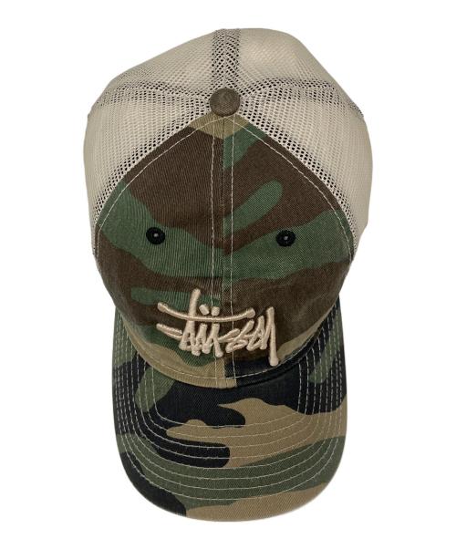stussy（ステューシー）stussy (ステューシー) New Era (ニューエラ) 9TWENTY BASIC TRUCKER　1311126 グリーンの古着・服飾アイテム