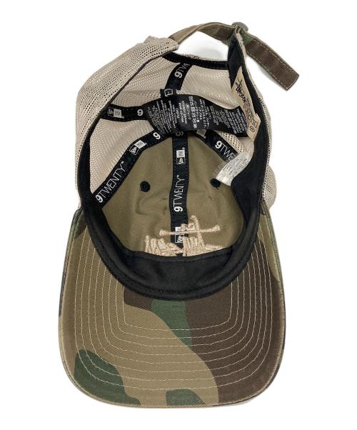 stussy（ステューシー）stussy (ステューシー) New Era (ニューエラ) 9TWENTY BASIC TRUCKER　1311126 グリーンの古着・服飾アイテム