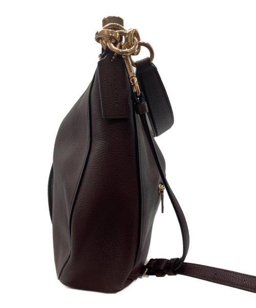 COACH（コーチ）COACH (コーチ) 2wayホーボーバッグ ボルドーの古着・服飾アイテム