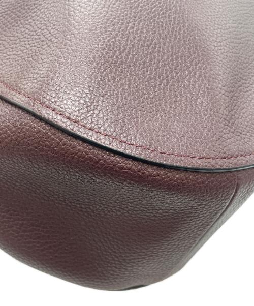 COACH（コーチ）COACH (コーチ) 2wayホーボーバッグ ボルドーの古着・服飾アイテム