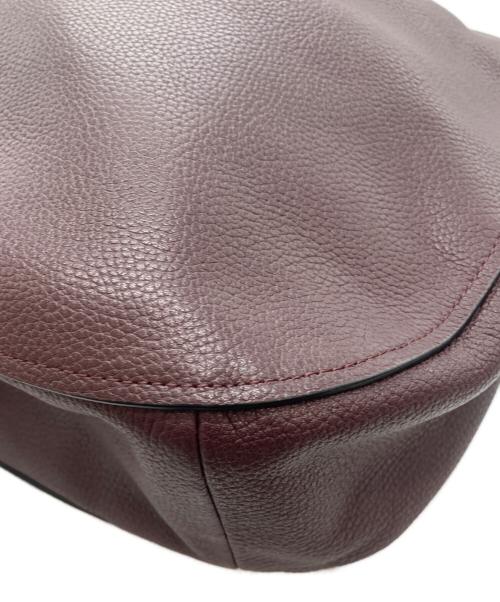 COACH（コーチ）COACH (コーチ) 2wayホーボーバッグ ボルドーの古着・服飾アイテム